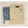 Image 1 : NEW MEN'S SHIRTS 1DENIM 1NATURAL SIZE 2XL
