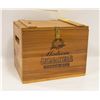 Image 1 : WOODEN MOLSON CREAM ALE BOX 12.5" WIDE X 10" TALL