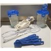 Image 1 : SALAD DRESSING CONTAINER SET W/ LIDS