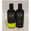 Image 1 : 2 NEW BOTTLES AMERICAN CREW MENS DAILY SHAMPOO +