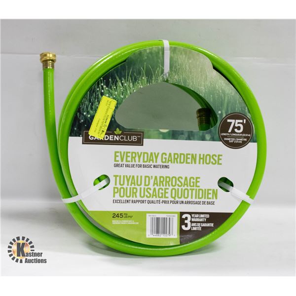 NEW GARDEN CLUB 75FT MEDIUM DUTY