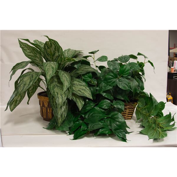 2 ARTIFICIAL PLANTS