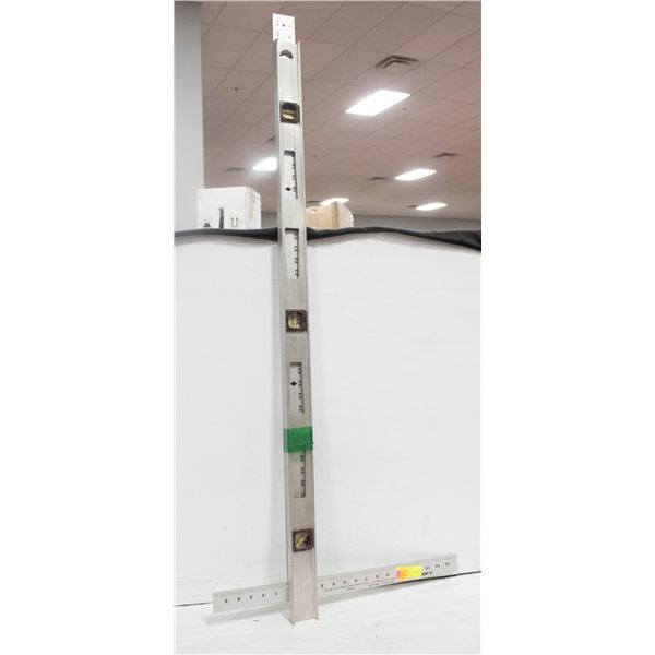 LARGE “T” SQUARE AND LEVEL