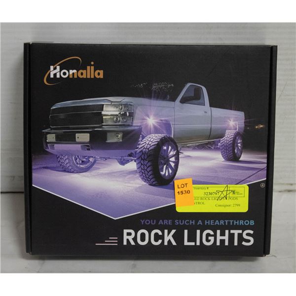 NEW 4 LED ROCK LIGHTS 4 PODS APP CONTROL