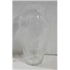 Image 1 : VINTAGE LARGE TALL ETCHED GLASS VASE