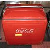Image 1 : OLD VINTAGE METAL COCA COLA COOLER