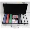 Image 1 : NEW 300 POKER CHIPS, NEW CARDS, 5 DICE,