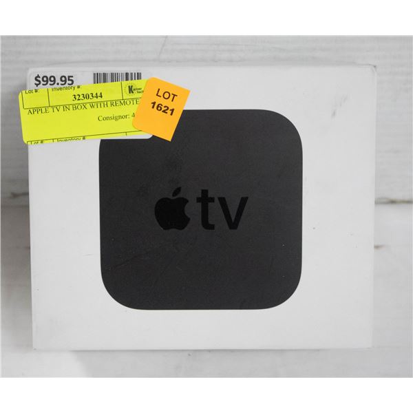 APPLE TV IN BOX WITH REMOTE