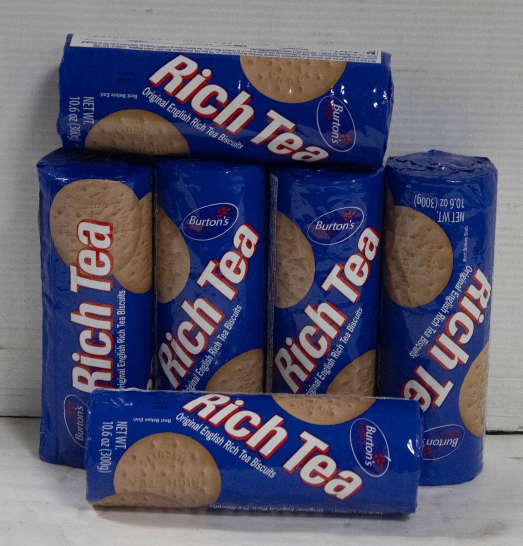 6PKS OF BURTON’S RICH TEA BISCUITS BB MAY 2024