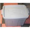Image 1 : NEW RUBBERMAID 68 LITRE ROUGHNECK TOTE W/LID