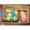 Image 1 : LOT OF NEW BALL PIT BALLS & CHILD'S FANNY PACK