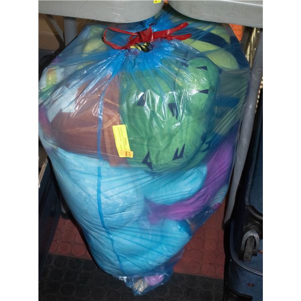 LARGE BAG OF STUFFIES AND SQUISHMELLOWS