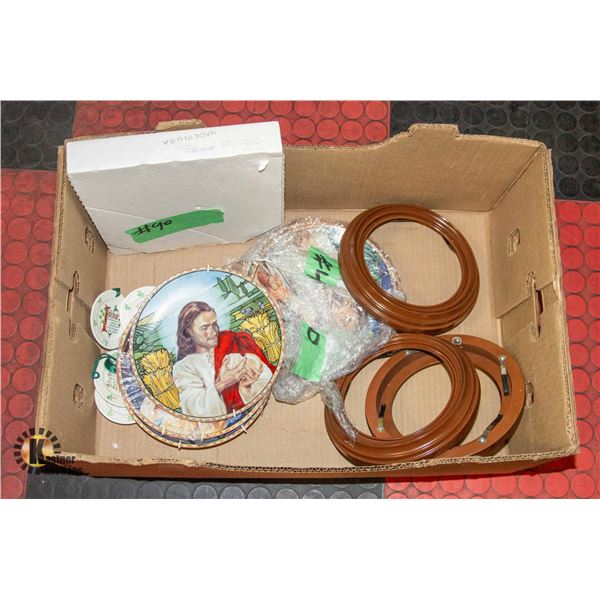 FLAT OF COLLECTIBLE PLATES