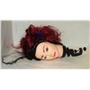 Image 1 : PRACTICE MANNEQUIN HEAD SYNTHETIC HAIR WITH