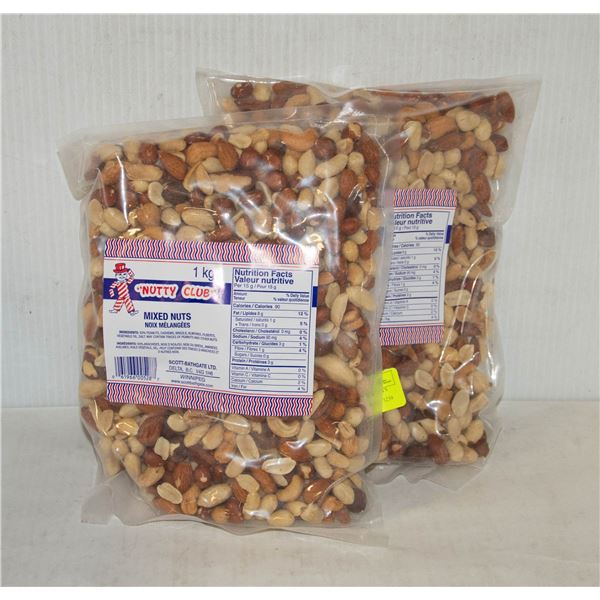 2 KGS NUTTY CLUB MIXED NUTS
