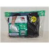 Image 1 : BLACK ANKLE SOCKS 6-12 SIZE 6-PACK FRUIT OF