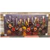 Image 1 : CANVAS PRINT OF SEASONINGS IN SPOONS