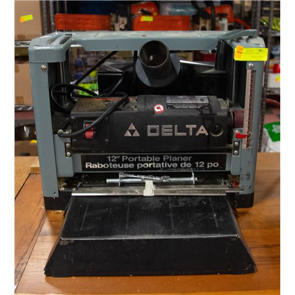 DELTA 12" PORTABLE PLANER