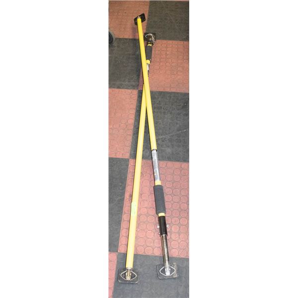 2 QUICK SUPPORT RODS