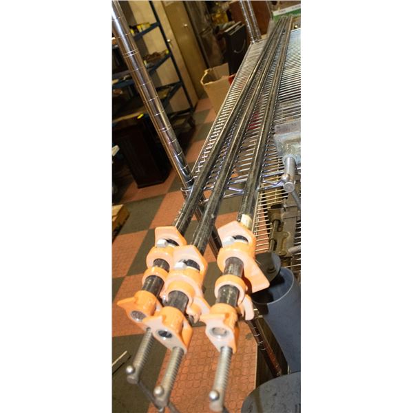 5 INDUSTRIAL CLAMPS