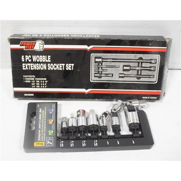 WOBBLE EXTENSION SOCKET SET SOLD WITH U JOINT SET