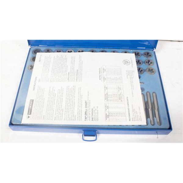 MASTERCRAFT TAP AND DIE SET