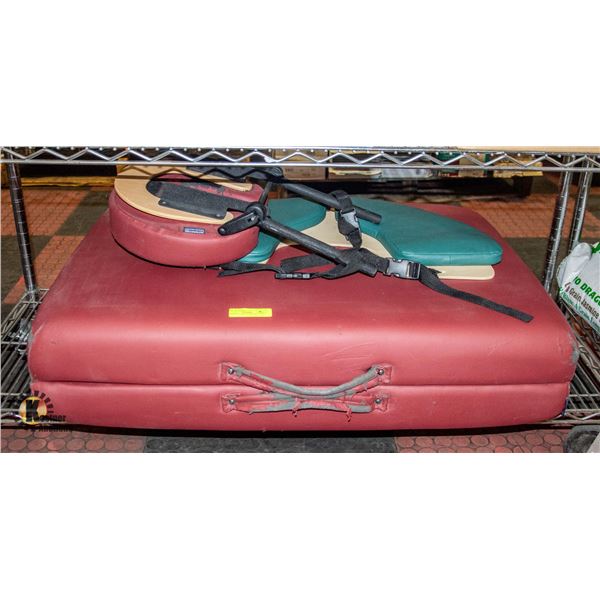 MASSAGE TABLE PORTABLE USED