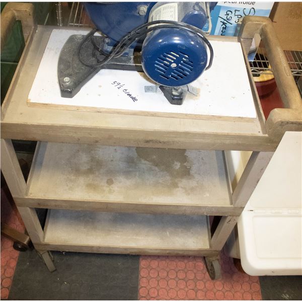RUBBERMAID SHOP CART