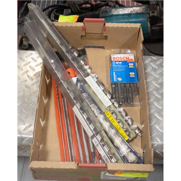 LOT OF DRILL BITS