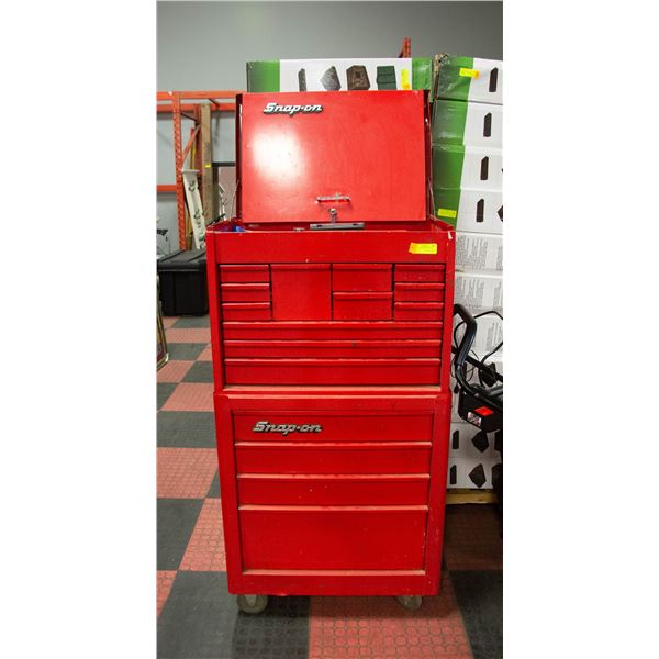 SNAP ON TOOL CHEST WITH CONTENTS