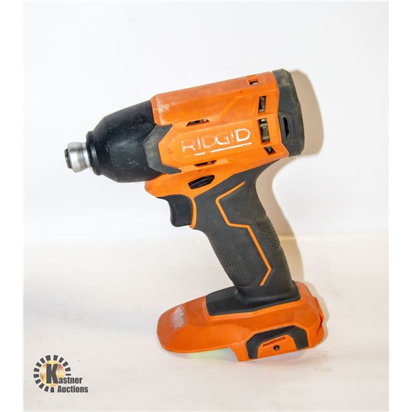 RIDGID 18V 1/4" IMPACT DRILL