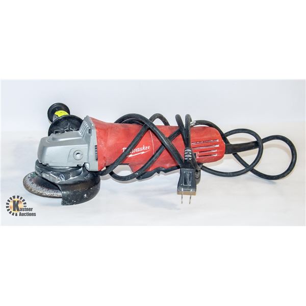 MILWAUKEE 7.5AMP 4.5" GRINDER
