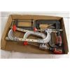 Image 1 : FLAT OF ASSORTED LARGER CLAMPS