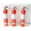 Image 1 : LOT OF 3 PCS FIRE EXTINGUISHER
