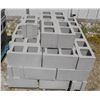 Image 1 : CONCRETE CINDER BLOCKS- PALLET LOT OF 55- NEW