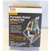 Image 1 : NEW CVS HEALTH PORTABLE RELIEF E PATCH STARTER KIT