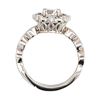 Image 4 : 1.35 ctw Diamond Ring - 14KT White Gold