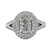 1.57 ctw Diamond Ring - 14K White Gold