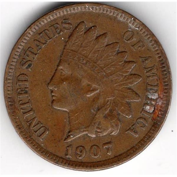 1907 Indian Head Cent