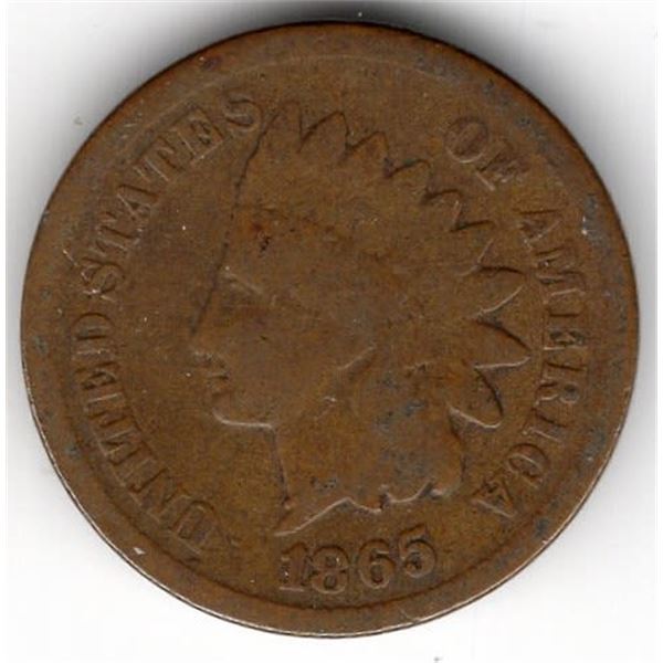 1865 Indian Head Cent