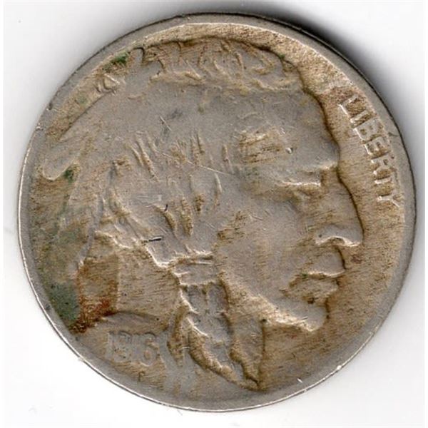 1916 Buffalo Nickel