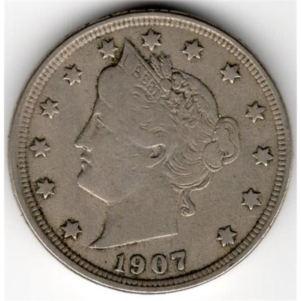 1907 V Nickel