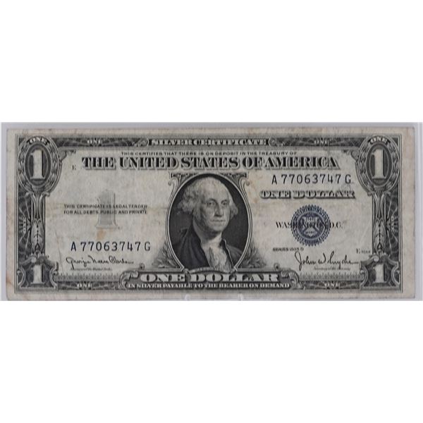 1935-D $1 Silver Certificate