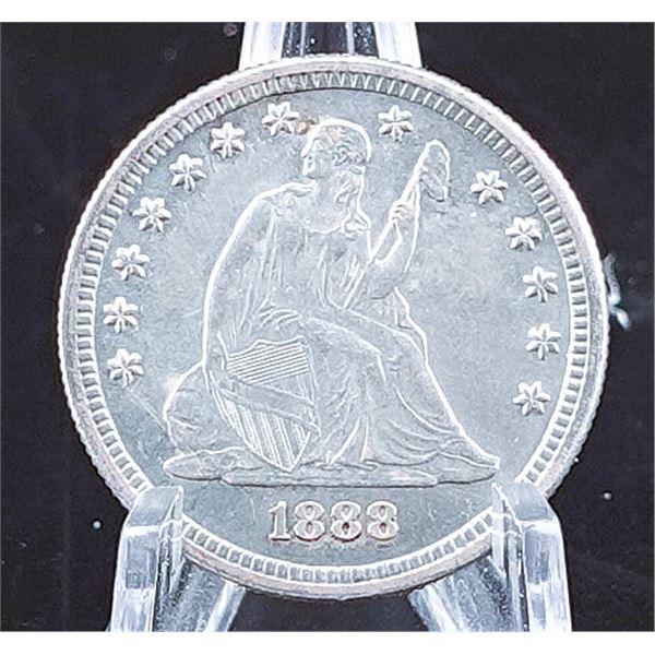 1888-S Seated Quarter