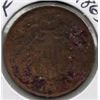 Image 1 : 1865 2 Cent Piece