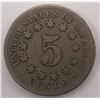 Image 2 : 1867 Shield Nickel Without Rays