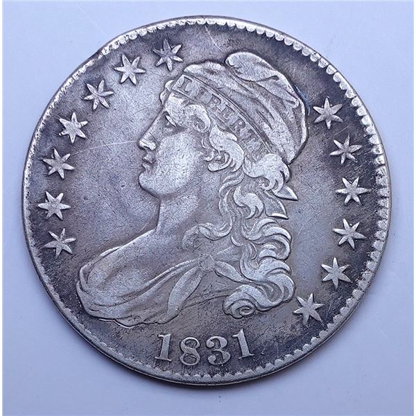 1831 Capped Bust Half Dollar