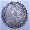 Image 1 : 1831 Capped Bust Half Dollar