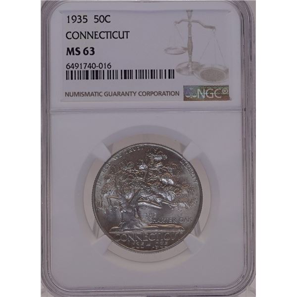 1935 Connecticut Half Dollar