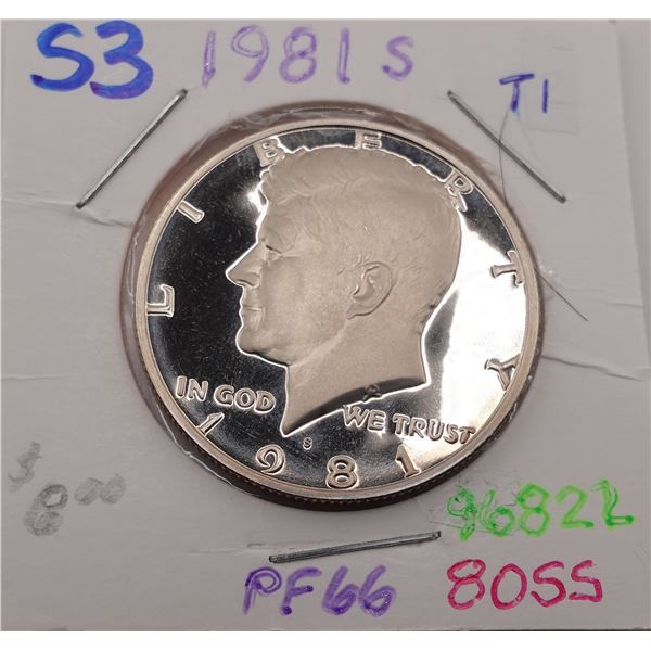 1981-S Kennedy Half Dollar